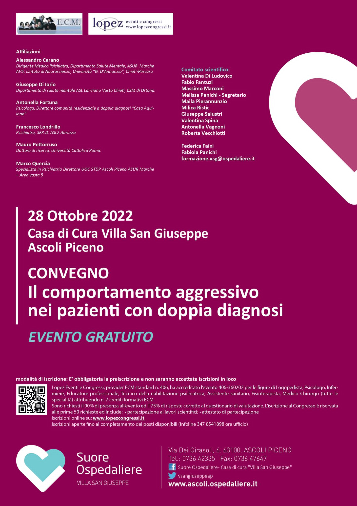 CONVEGNO A VILLA SAN GIUSEPPE EVENTO GRATUITO Il Comportamento